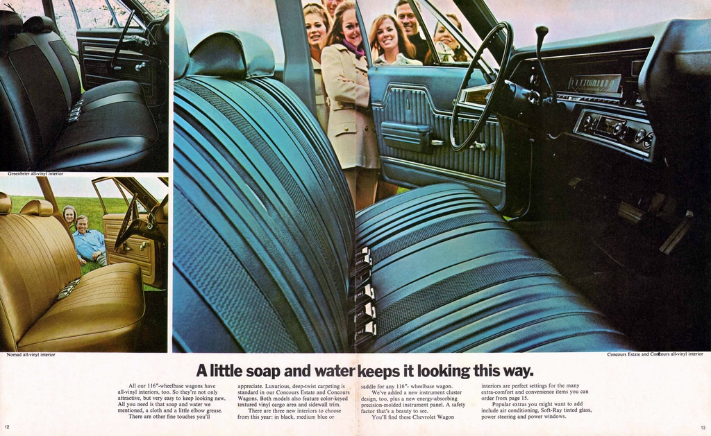 1970 Chevrolet Wagons Brochure Page 6